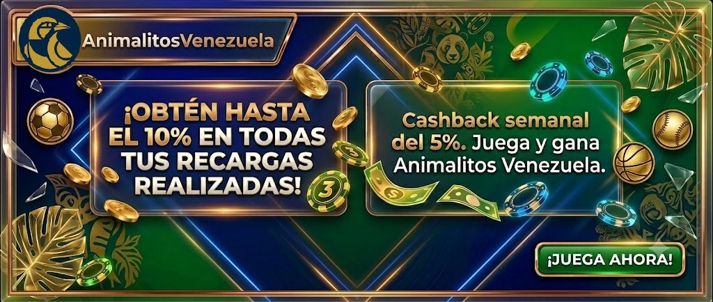 10% en recargas y 5% de Cashback semanal